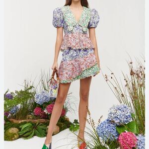 CELIA B Top and Skirt-OO8